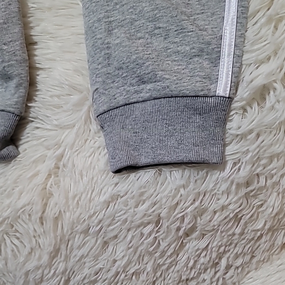 Adidas Kids Grey Track Pants - Picture 4 of 9